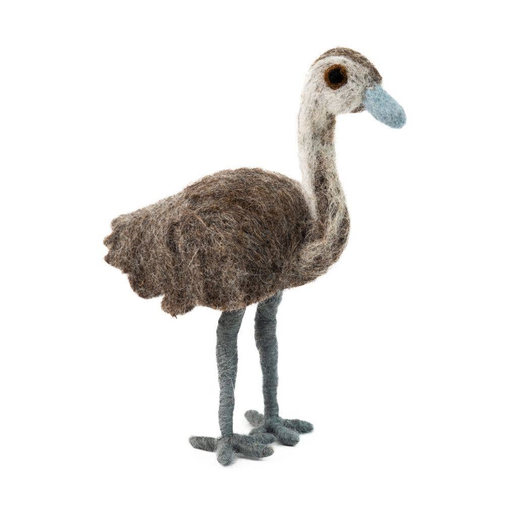 Vevoke - Wholesale Ornament - Handmade Felted Emu3