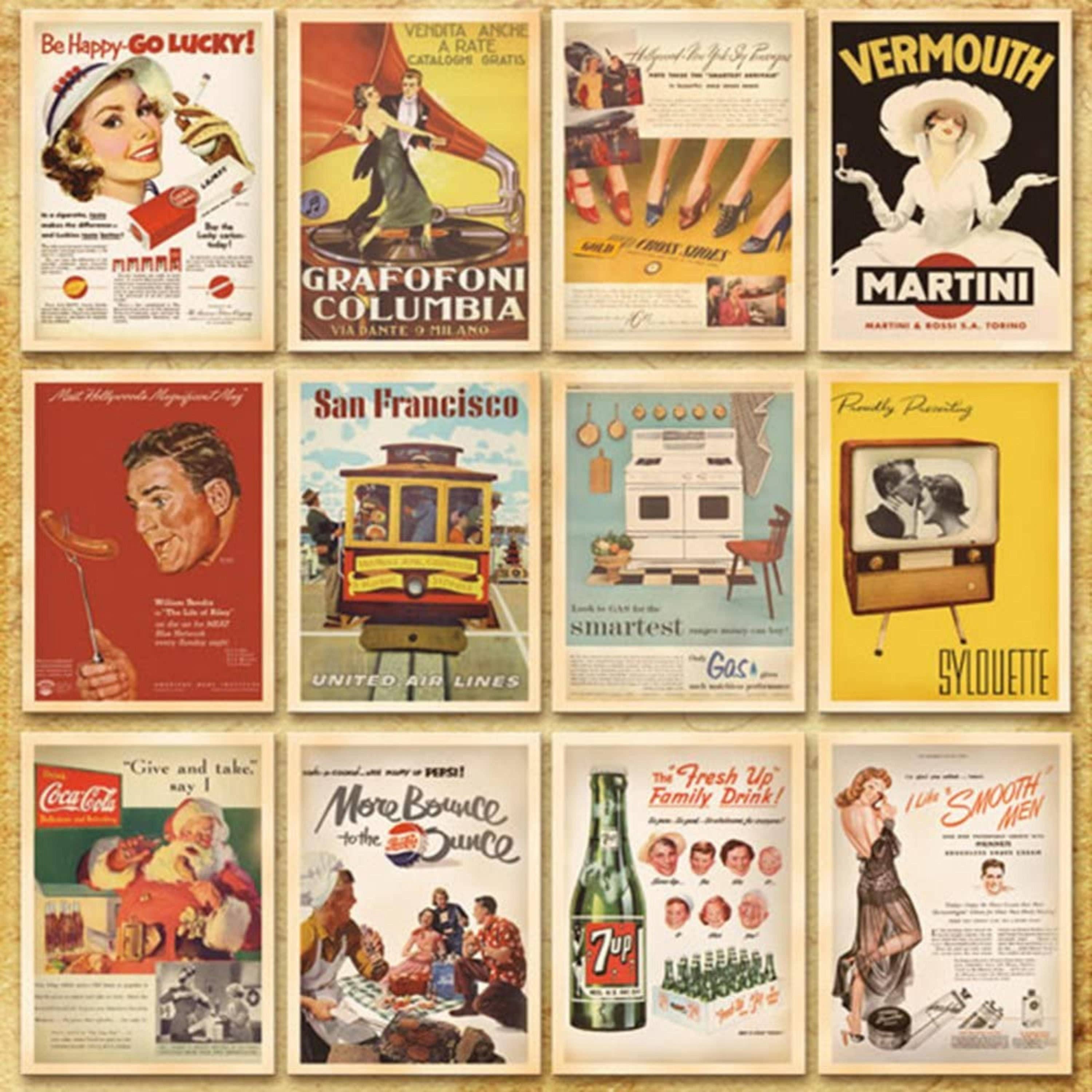 Magnifique Hearts - Wholesale Postcard Set - Vintage Styled Old Advertisement Postcards | Lucky Dip Set 12