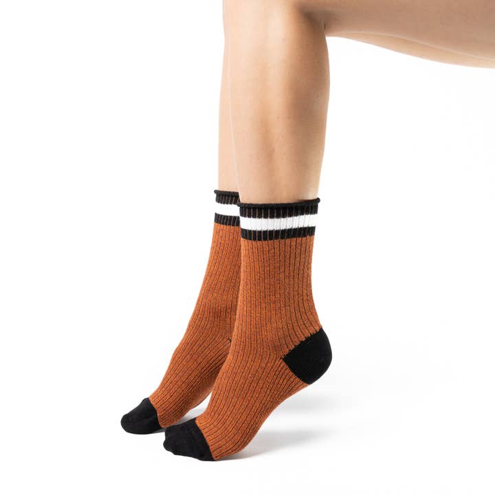 Meias esportivas de algodão quente Okaido com punho cortado estilo tênis por atacado de Calze Andre