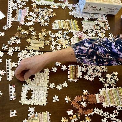 Susan Branch Studios - Wholesale Puzzle - Adult - For the Love of Books - Puzzle4