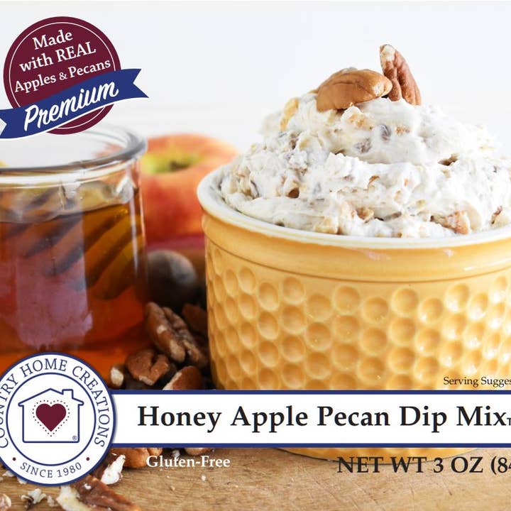 Honey Apple Pecan Dip Mix for wholesale by Country Home Creations