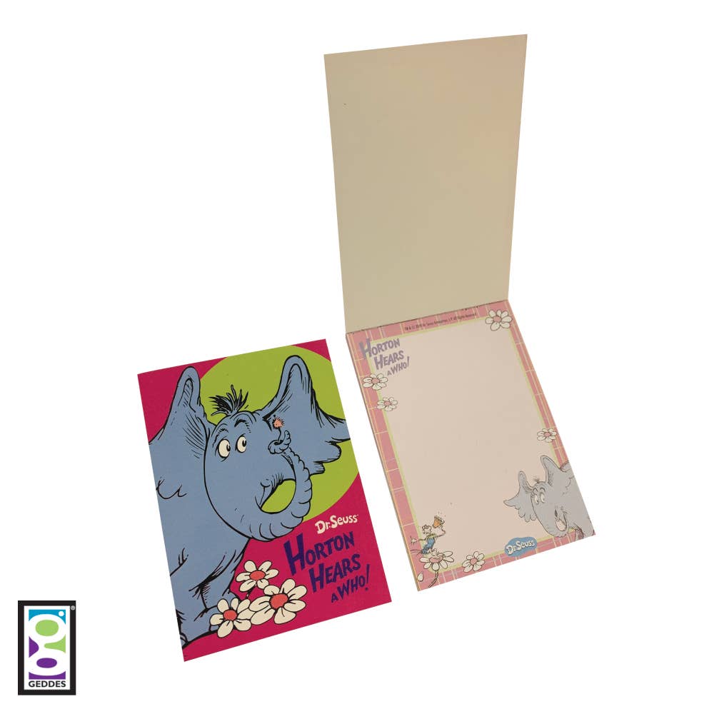 Geddes - Wholesale Notepad - DR SEUSS MINI MEMO PAD 48/DS8