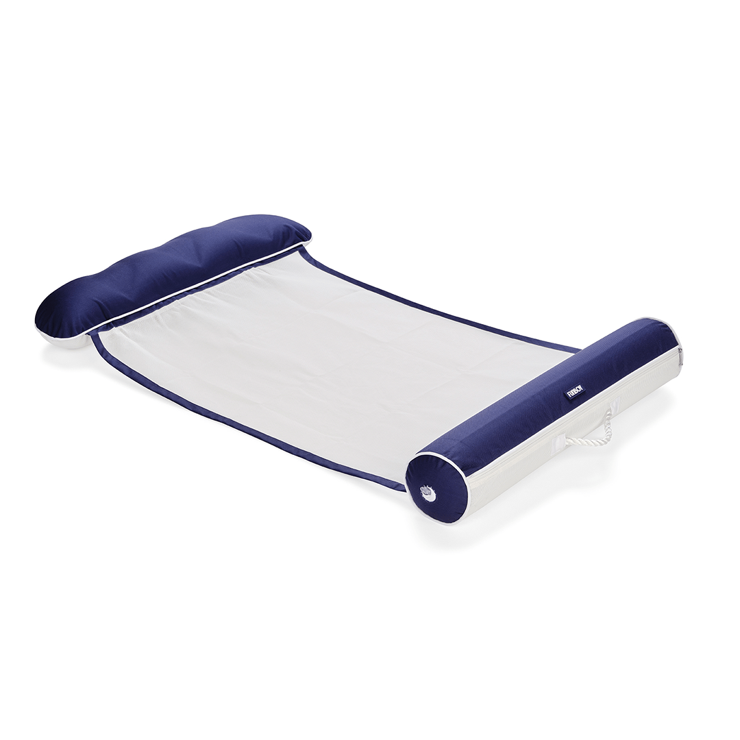 FUNBOY - Vente Jeu gonflable - Hamac de piscine en tissu Flotteur de piscine bleu marine0