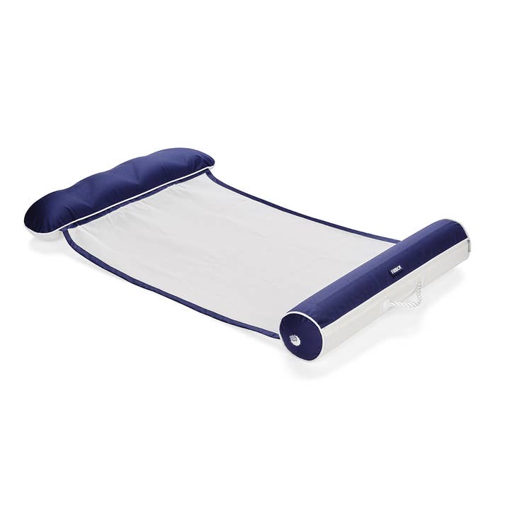 FUNBOY - Vente Jeu gonflable - Hamac de piscine en tissu Flotteur de piscine bleu marine