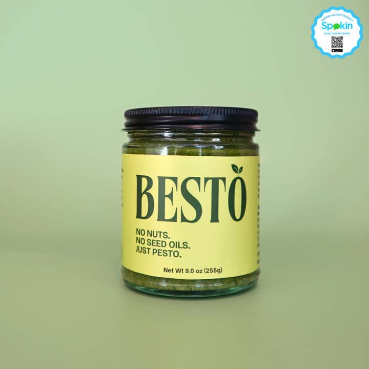 Besto - Wholesale Pesto - Besto Nut-Free Pesto 9 oz Jar