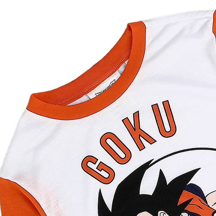 Bioworld Merchandising - Wholesale Sleepwear Set - Kids - Dragonball Z Anime Cartoon Goku Character Youth Boys Pajama Set1