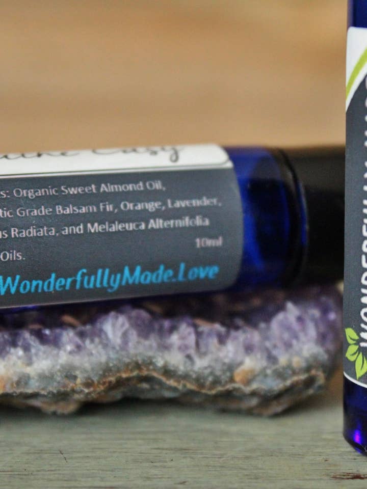 Breathe Easy Roll On Bottle for wholesale by Wonderfully Made .love