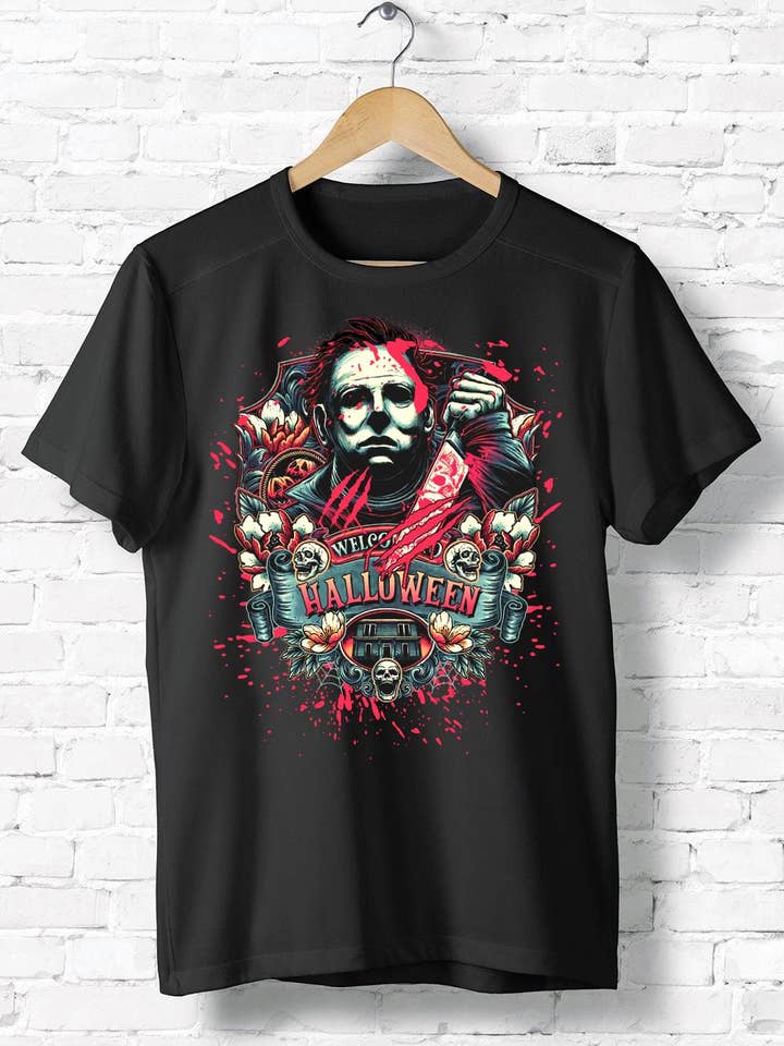 Welcome To Halloween Shirt, Michael Myers Shirt for wholesale by iBuyCanvas