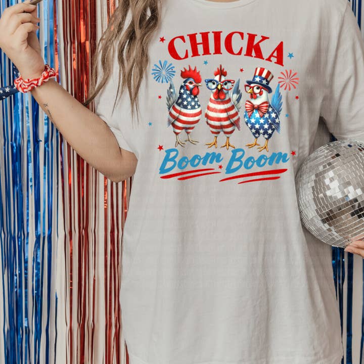 Chicka Boom Boom - DTF-Transfers für den Großhandel von Sassy and Sublime