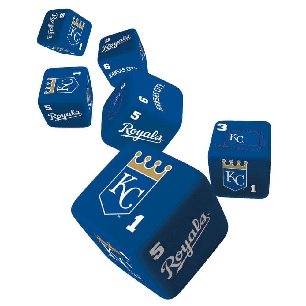 Masterpieces Puzzles - Wholesale Dice - Kansas City Royals Dice Set - 19mm1