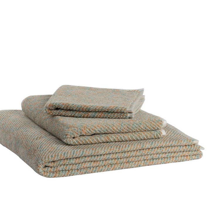 Watercolors - Muz Orange Green Melange for wholesale by Turkish Towel Collection