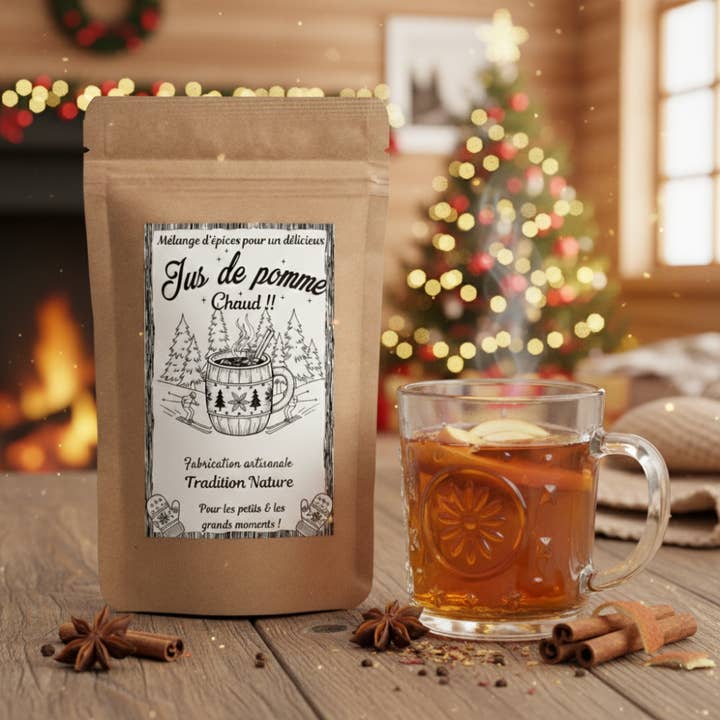 Tradition Nature - Wholesale Hot Cocoa Mix/Kit - HOT APPLE JUICE - Spice Mix for about 6 liters1