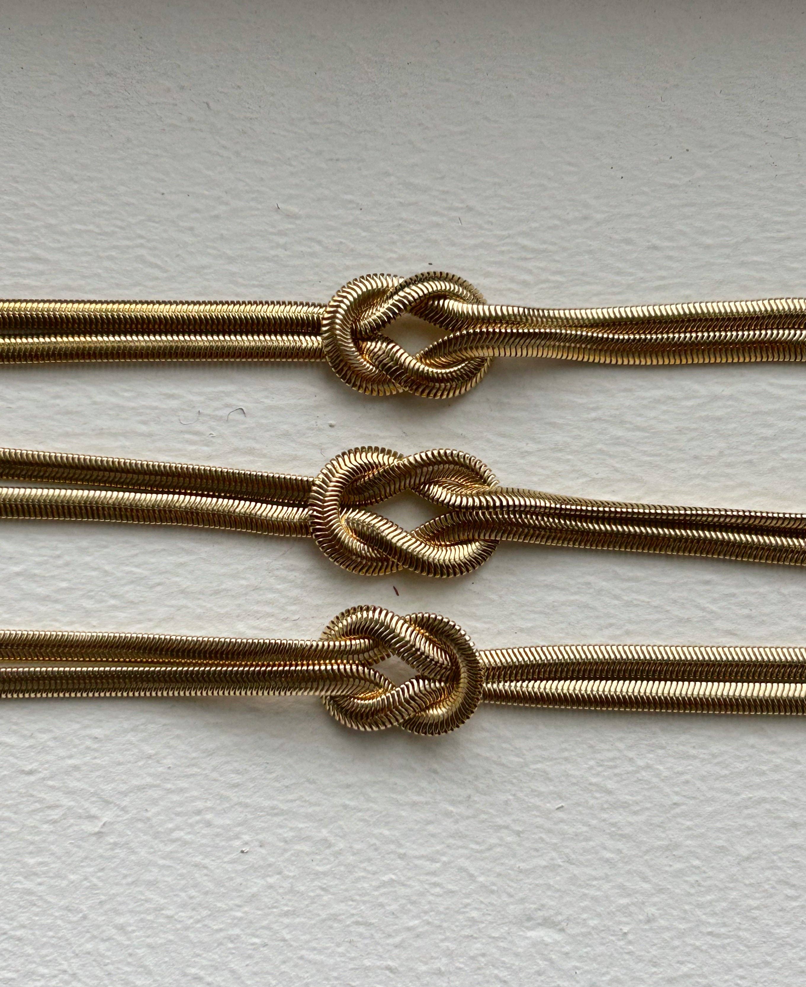 Boem Collection - Vente Collier maille et chaîne - Collier Margot2