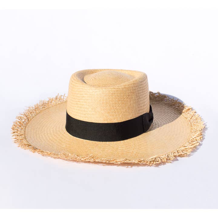 Elegancia Tropical Genuine Panama Hats - Wholesale Straw Hat - Unisex - Playa (Loose straw) - Summer Straw Panama Hat Unisex