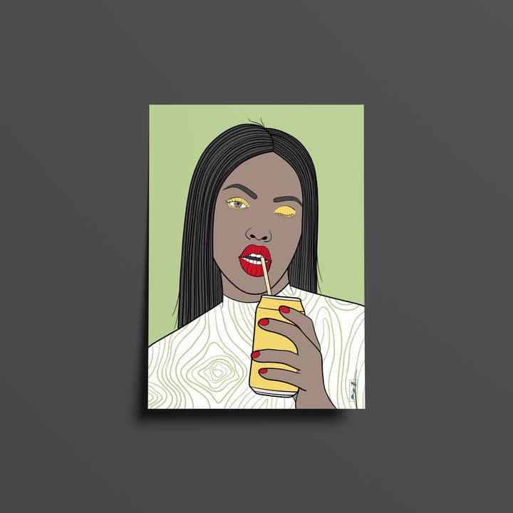 Felicity | Print for wholesale by Nathalie Anna Gill