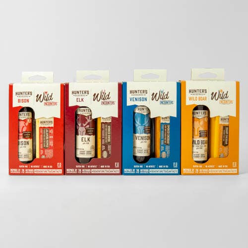 Hunter's Reserve - Wholesale Cheese - Bison & Jalapeno Pepper Cheese Wild Encounters