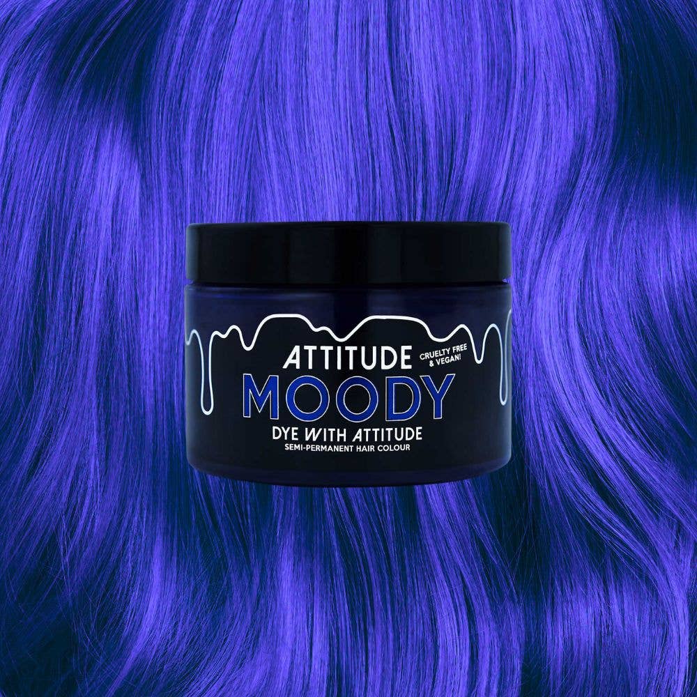 Attitude Hair Dye - Wholesale Hair Dye - Moody Blue Hair Dye - Vegan, cruelty-free1