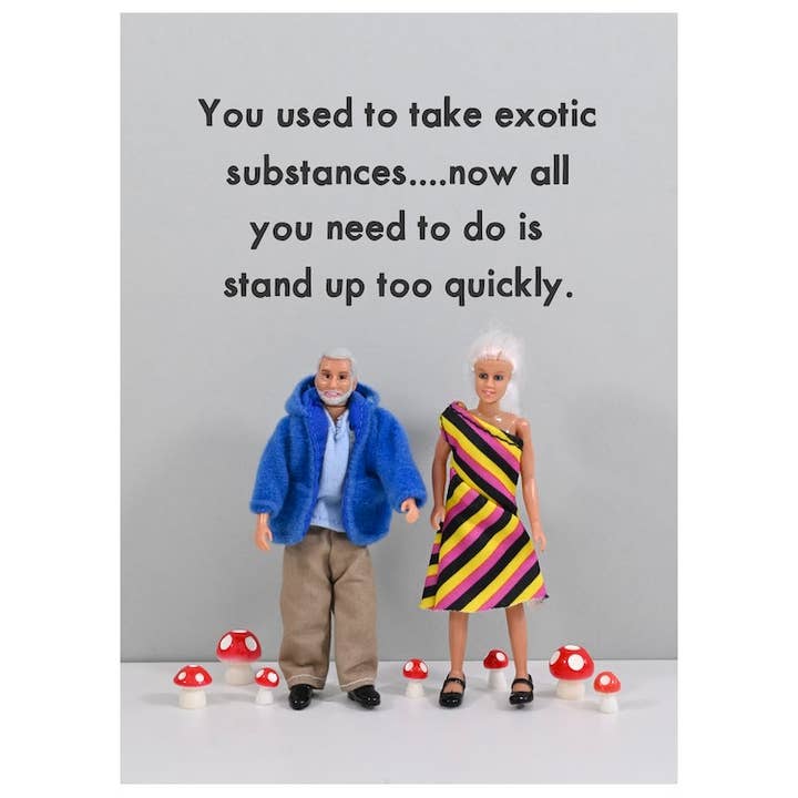 Sostanze Esotiche | Quotidiano | Carte per Lui | Umorismo per la vendita all'ingrosso da parte di Bold & Bright