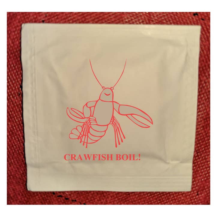 Toalhetes Lagostim, pack de 25, Design de Stock por atacado de Party Bibs