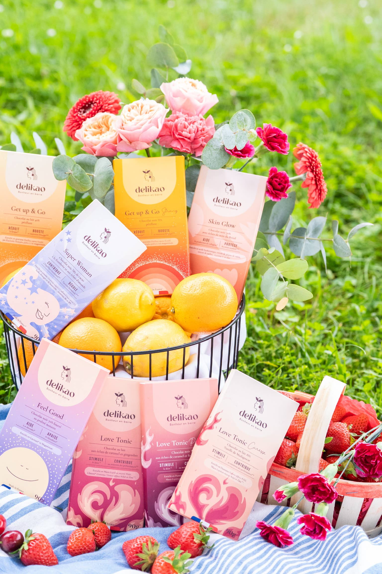 Delikao - Vente Barre chocolatée - Coffret découverte chocolats bien-être - 37 TABLETTES2