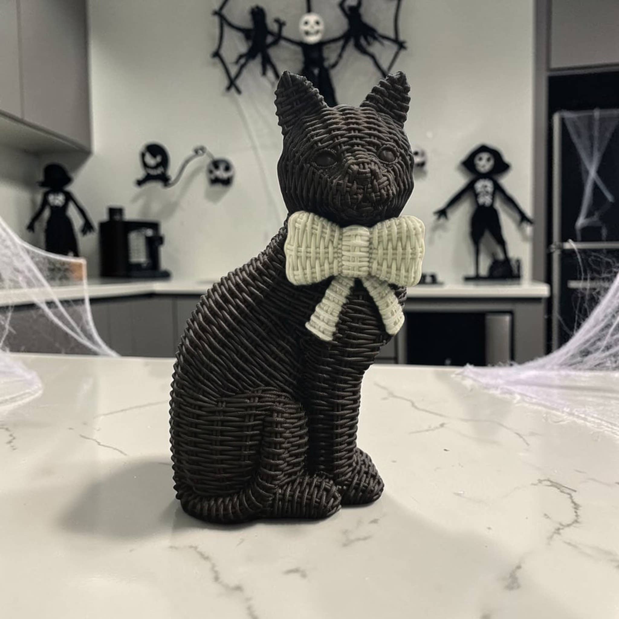 Gia Roma - Wholesale Decorative Figurine - Black Cat Decoration, Farmhouse Halloween Home Decor Statues23