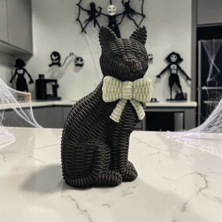 Gia Roma - Wholesale Decorative Figurine - Black Cat Decoration, Farmhouse Halloween Home Decor Statues23