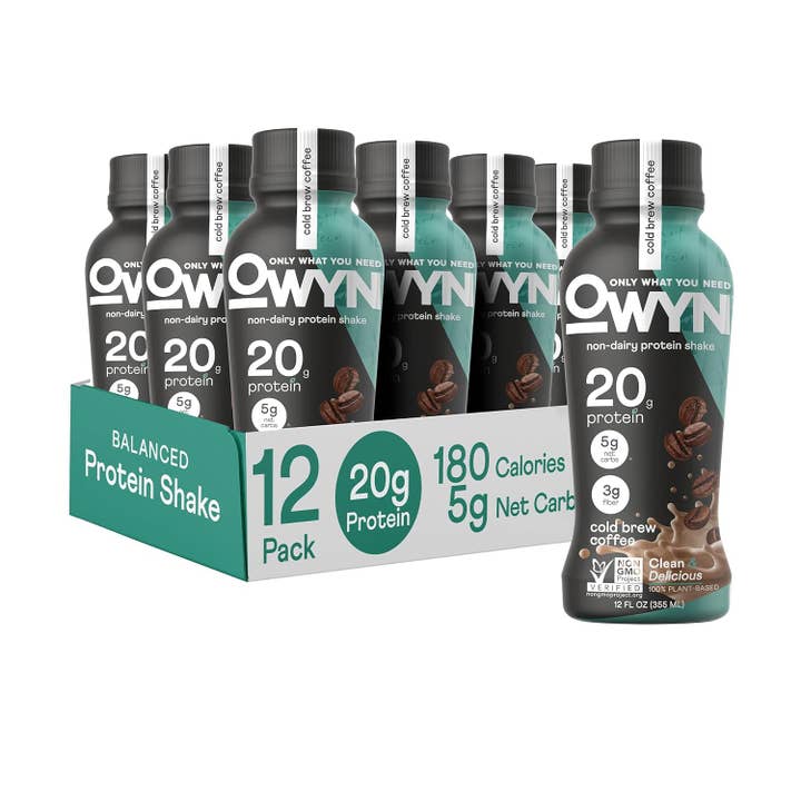 Oasis Snacks - Wholesale Protein/Superfood Powder - OWYN Vegan Plant-Based Protein Shakes, 12oz