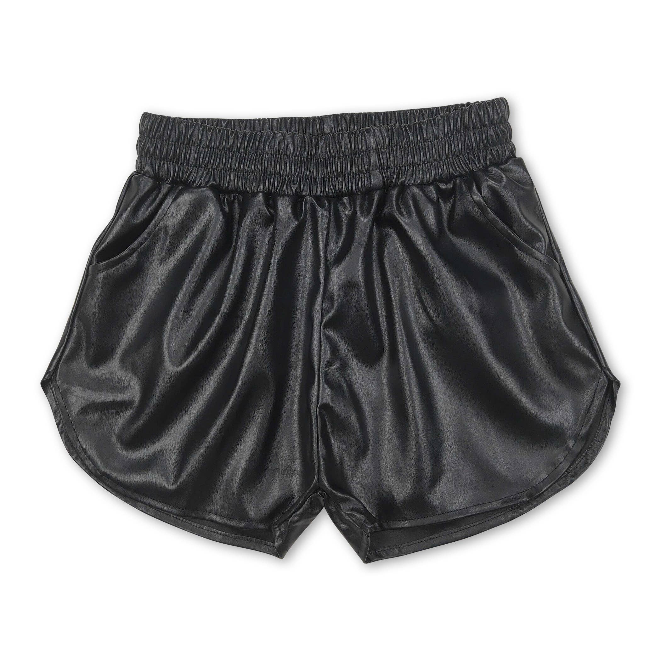 Yawoo Garments - Wholesale Shorts - Kids - Red elastic waist kids girls summer shorts4