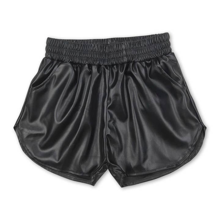 Yawoo Garments - Wholesale Shorts - Kids - Red elastic waist kids girls summer shorts4