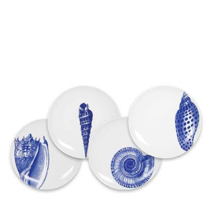 Caskata - Wholesale Appetizer Serveware - Shells Small Plates, Set of 4