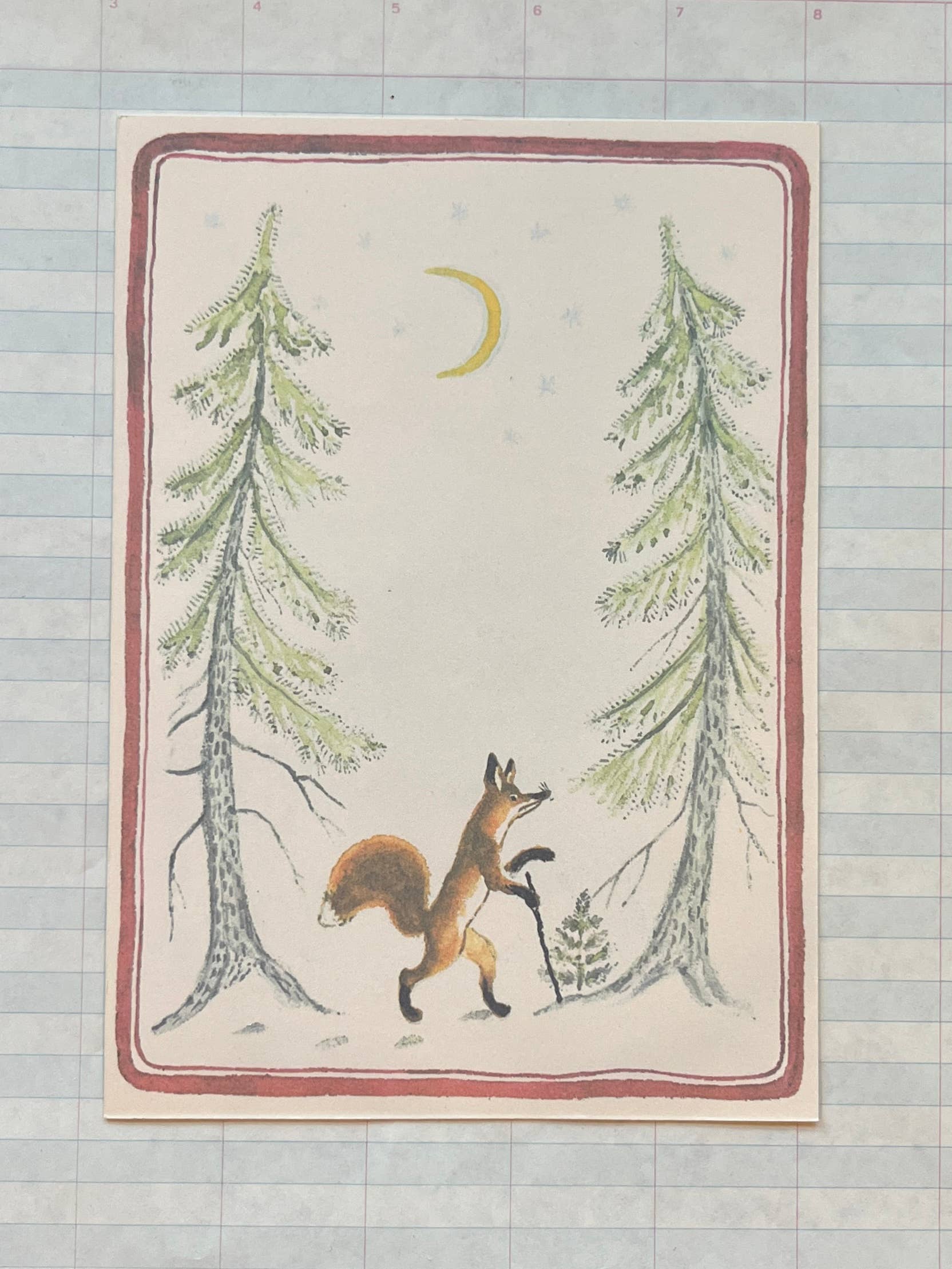 Parcel - Wholesale Stationery/Notecard Set - Over the River and Through the Woods Stationery Set0