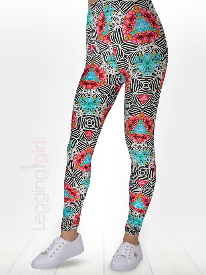 Legende Zebra for engroshandel hos LeggingGirl.com