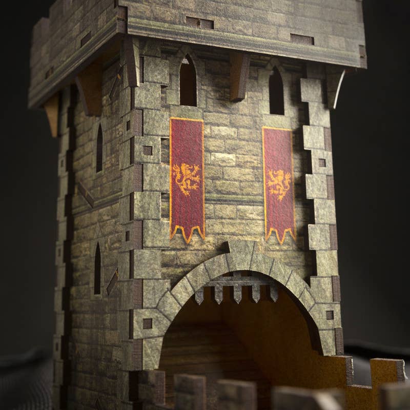 Cardshouse - Wholesale Dice - Color Medieval Dice Tower3