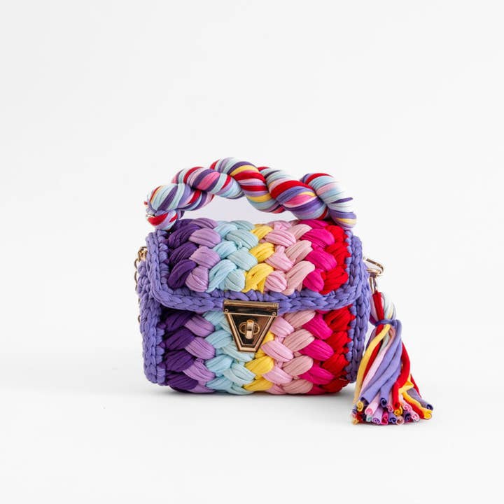 Elektra's Workshop - Wholesale Top Handle Bag - Women's - Crochet Bags Micro Bag3