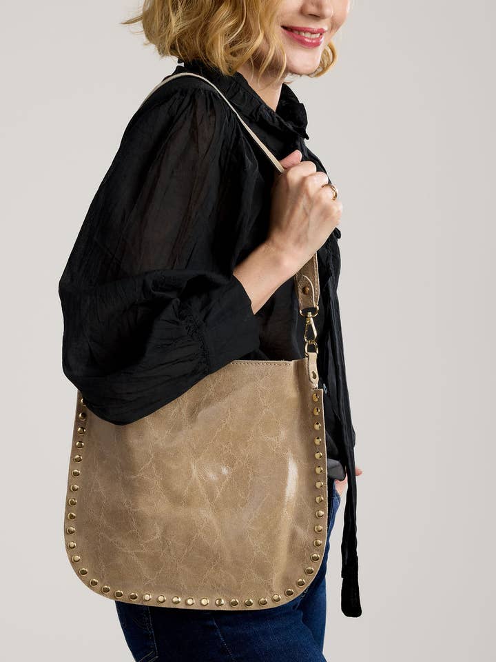 Lia Studded Bag for wholesale by CobbleStone Living