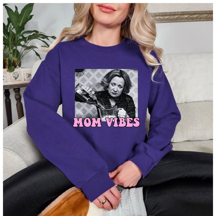 mom vibes for wholesale by LQ Designs