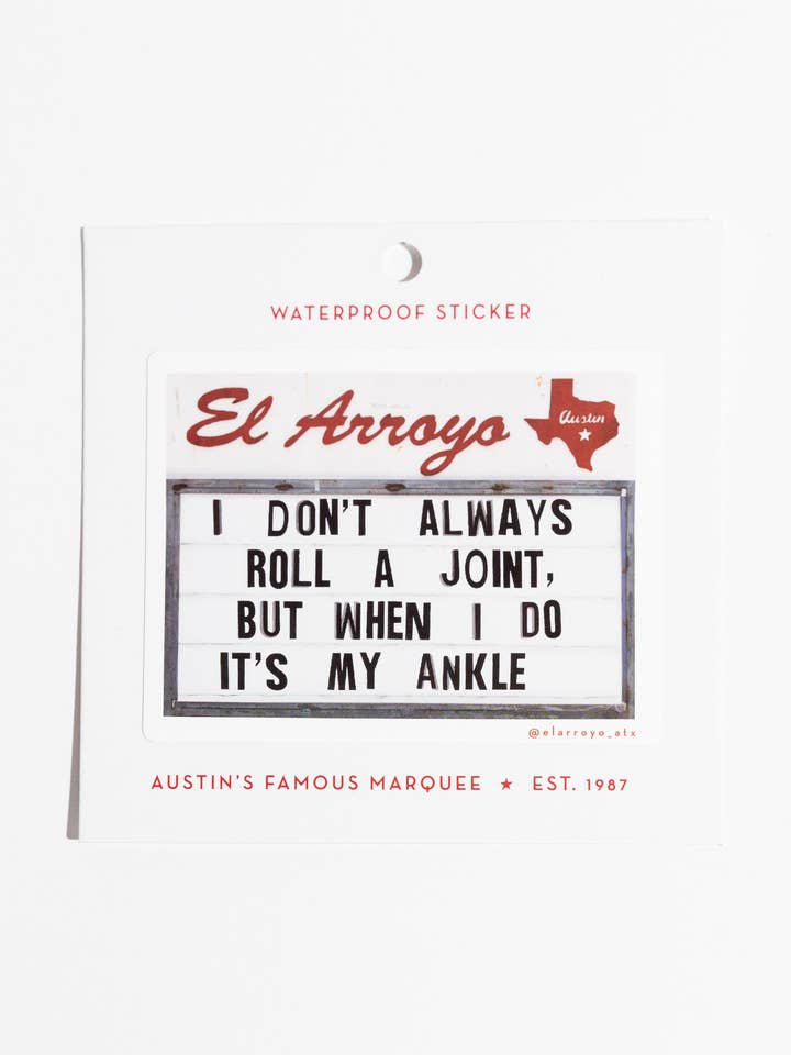 Sticker - Roll a Joint for wholesale by El Arroyo