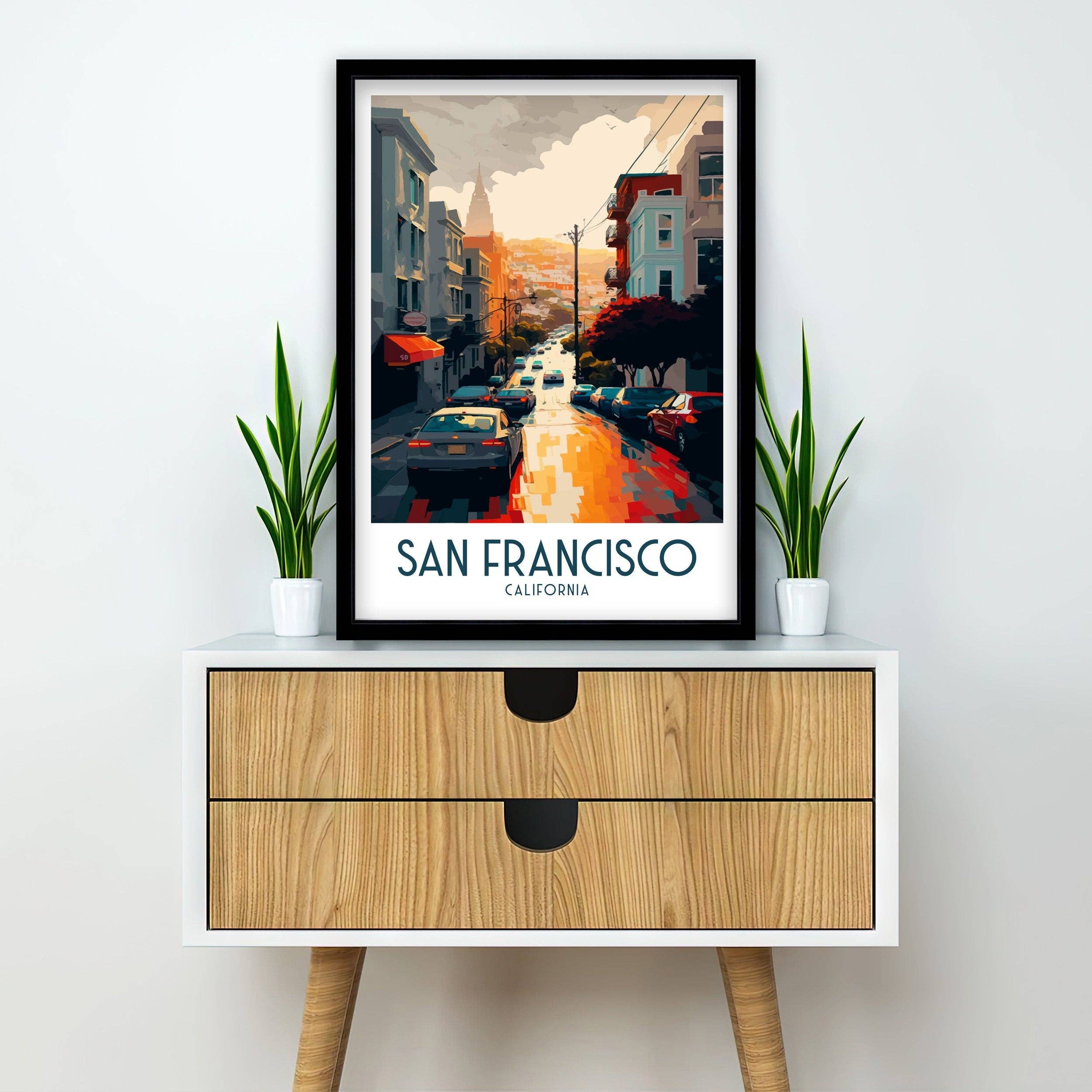 InkNPrintz – wholesale Art print – San Francisco Travel Poster5