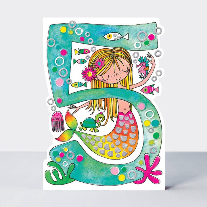 Star Jumps - Age 5 Girl Mermaid for wholesale by Rachel Ellen Designs