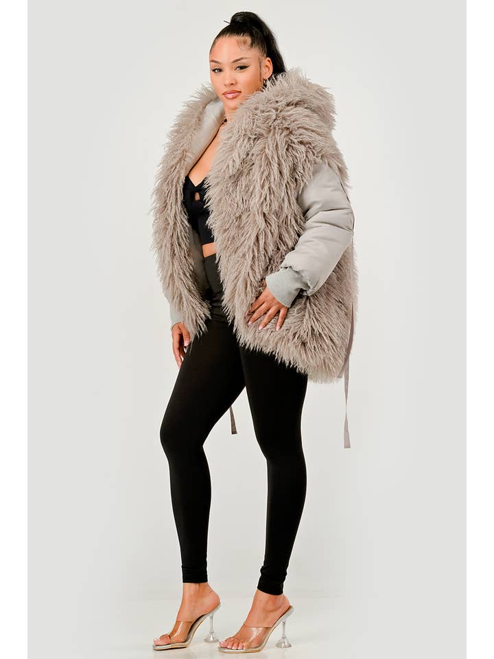 Athina Collection - Wholesale Bomber Jacket - Women's - The Luxe Reversible Bomber3