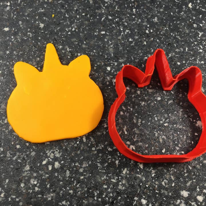 Unicorn Pumpkin Cookie Cutter for wholesale by CookieCutterSupply