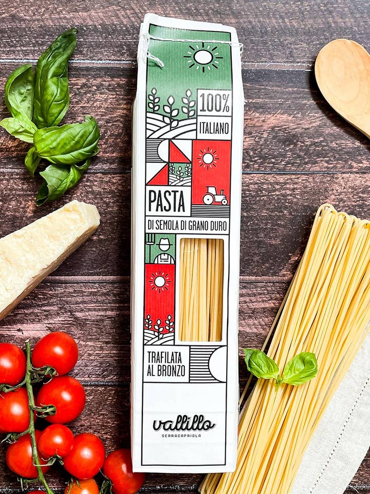 Spaghetti - 100% Italian artisanal pasta for wholesale by Vallillo