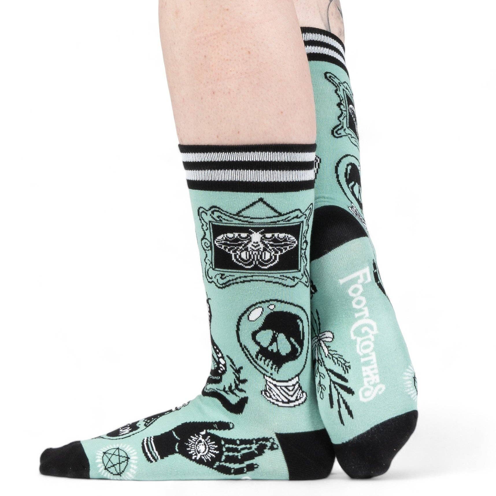 FootClothes LLC – Engroshandel Strømper - Unisex – Enchantmint crewstrømper4