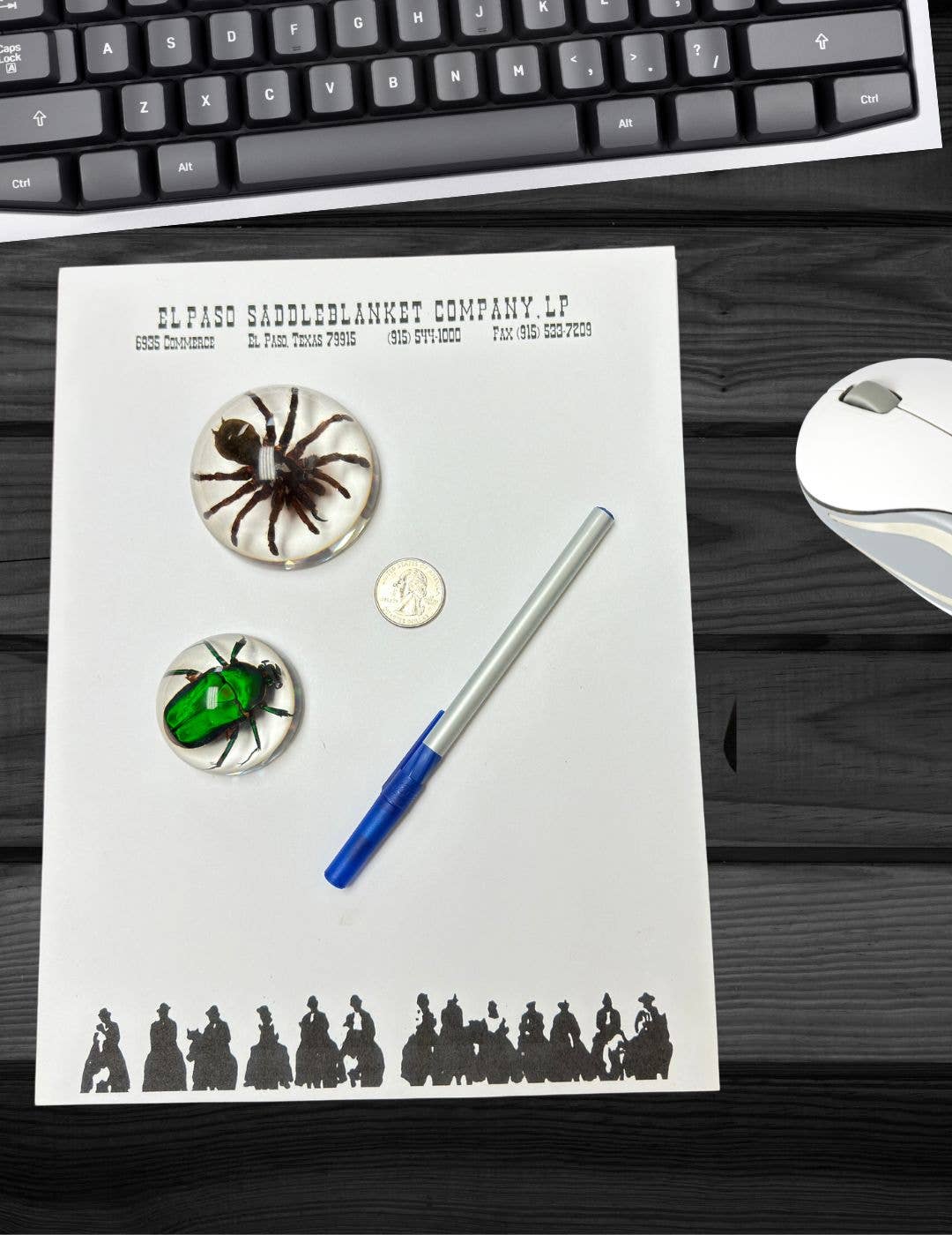 El Paso Saddleblanket – Engroshandel Papirvægt – Lille Half Dome Beetle papirvægt.1