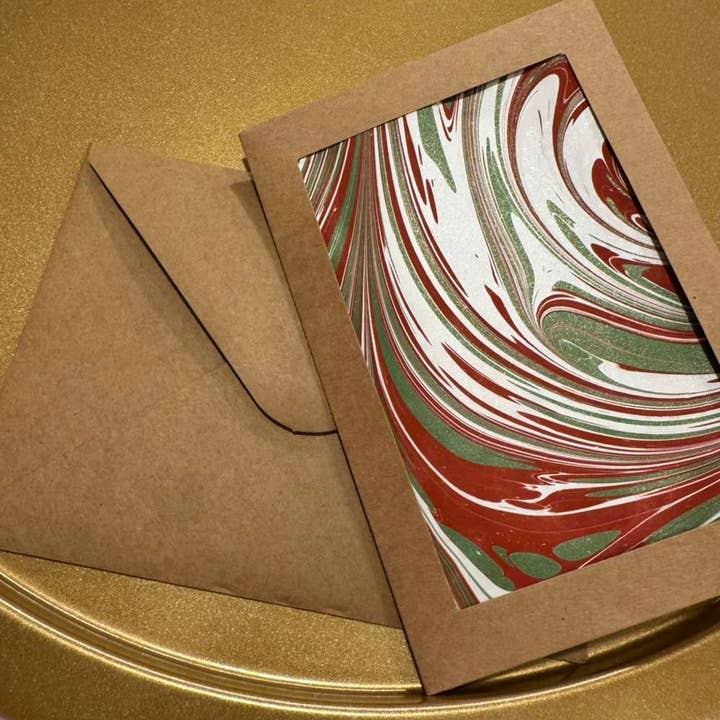 Marbling Art LLC - Wholesale Everyday Greeting Card - Hand-Marbled Framed Greeting Cards for any Occasion16