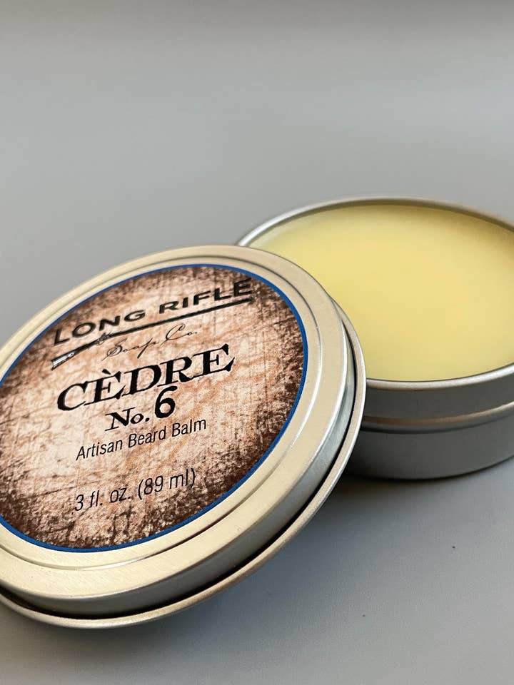 Beard Balm - Cèdre No. 06 - Men's Grooming for wholesale by Long Rifle Soap Company