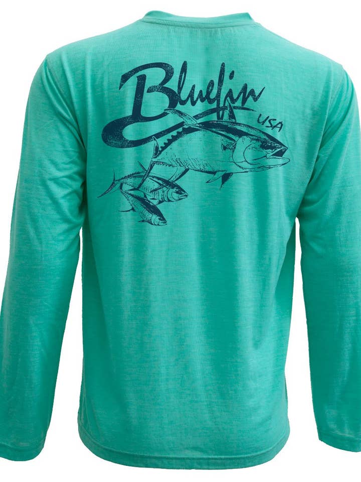 T-shirt Tech Vintage Tuna pour la vente par Bluefin USA