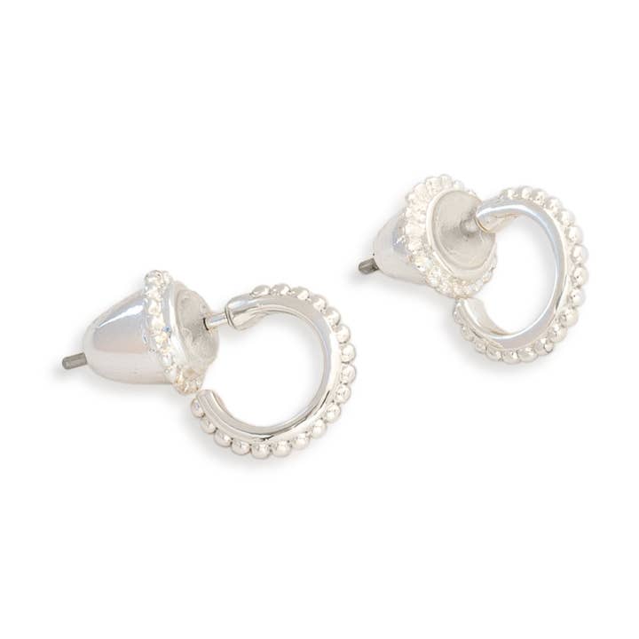 Phlox Hoop - Silver por atacado de Gather Brooklyn