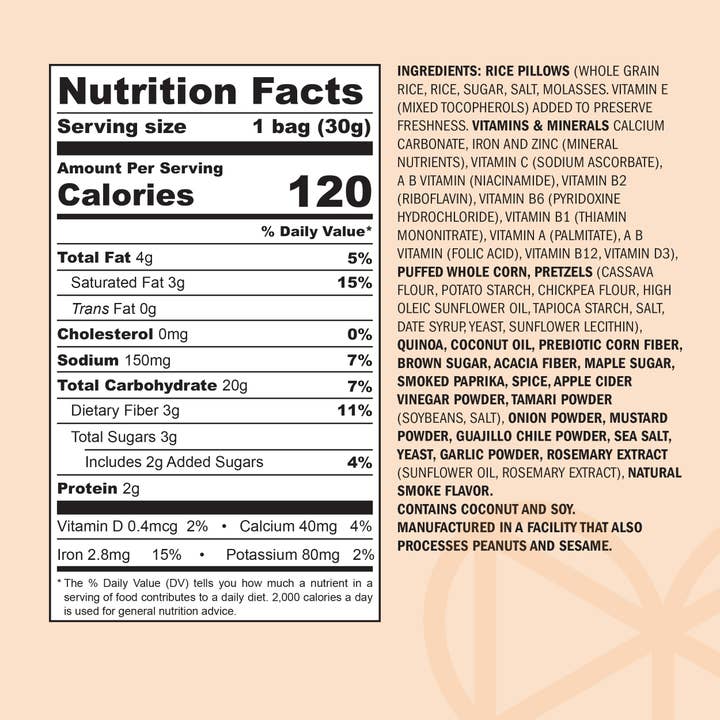 MARIMIX Crunch-Baked Snackmix - Wholesale Pretzels - Smokehouse BBQ - Single Serve2