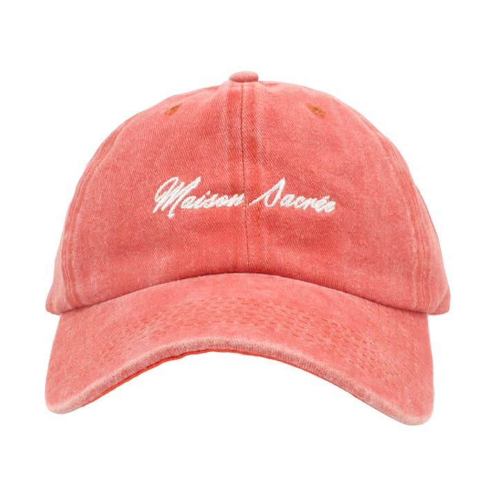 MS Bien Vivre Red Cap for wholesale by Maison Sacrée